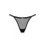 Obsessive Celia Noir thong - Жіночі напівпрозорі трусики, XS/S - купити в Україні | Секс шоп SEX-SHOP.ua
